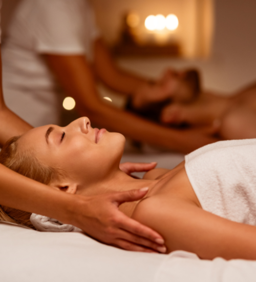 Massage en duo de 45 minutes inclus dans l’offre bien-être